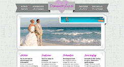 Desktop Screenshot of drommebryllup.dk